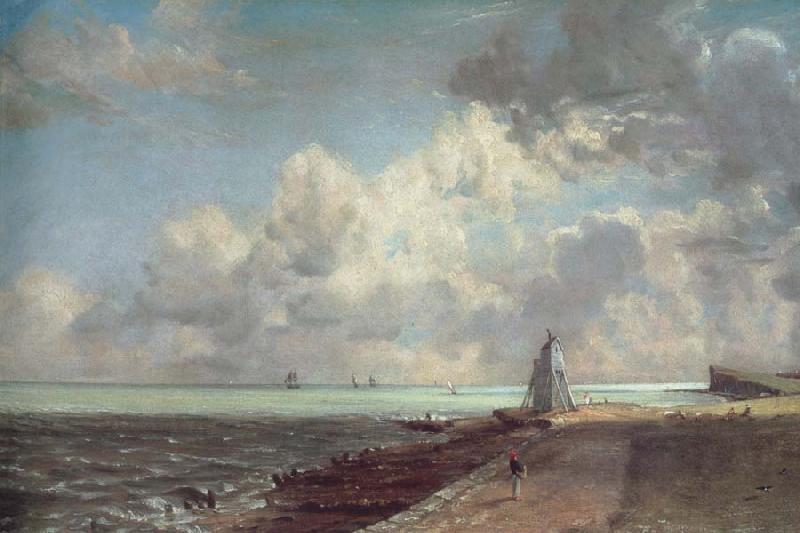 John Constable Hanwich Lightouse oil painting picture